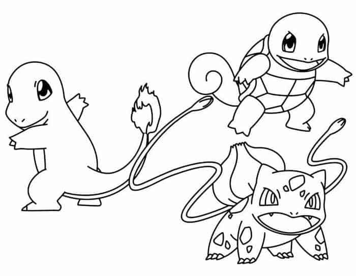 Pokemon coloring pages pdf