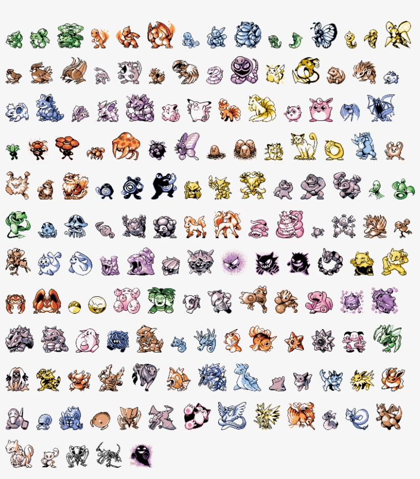 Original pokemon printable