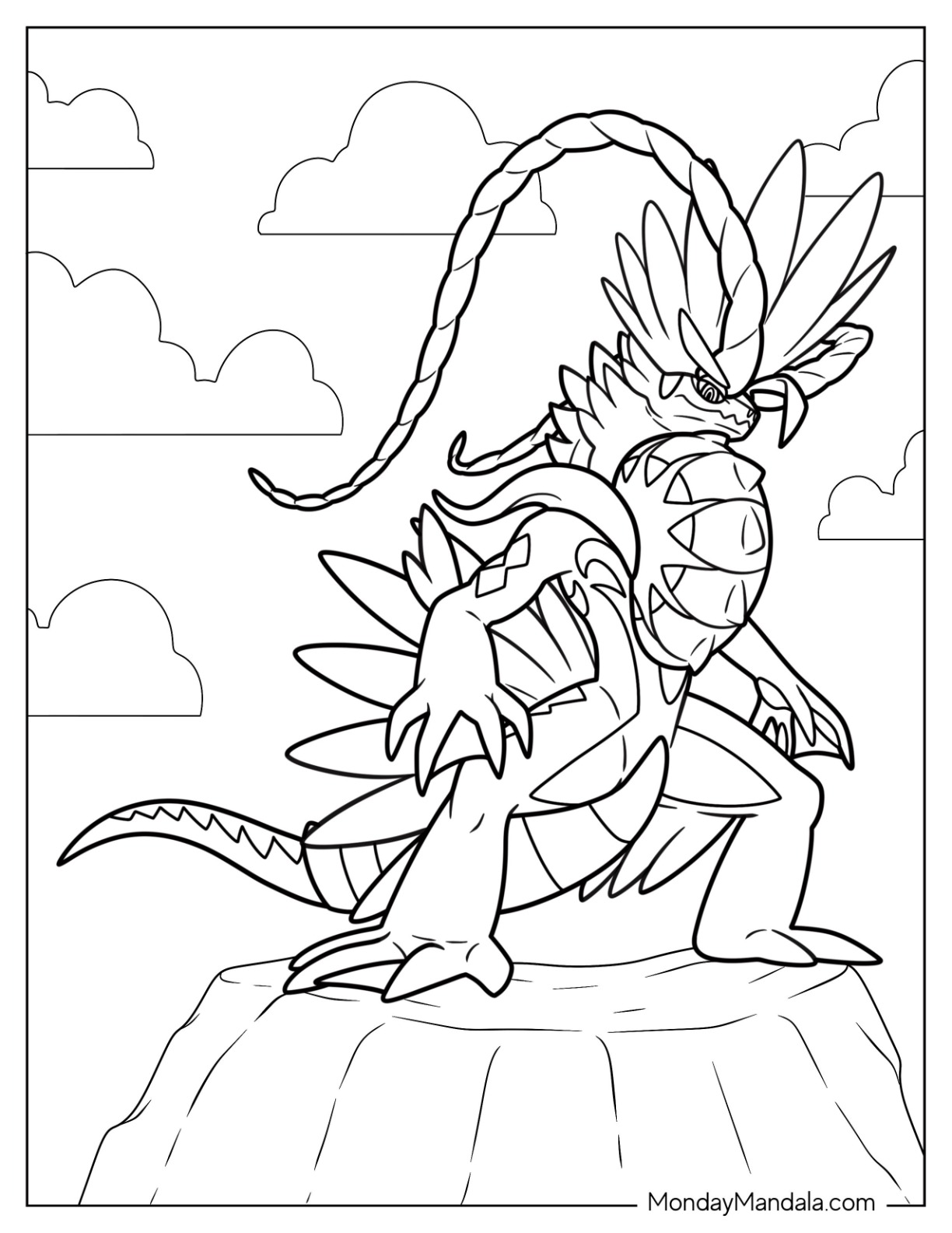 Legendary pokemon coloring pages free pdf printables