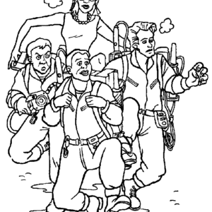 Ghostbusters coloring pages printable for free download