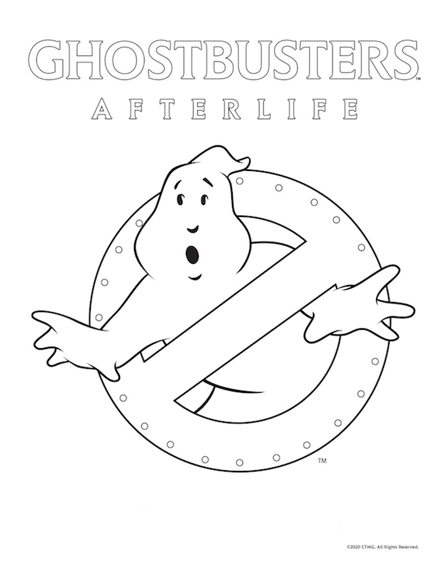 Ghostbusters afterlife printables and activities