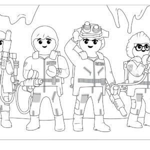 Ghostbusters coloring pages printable for free download