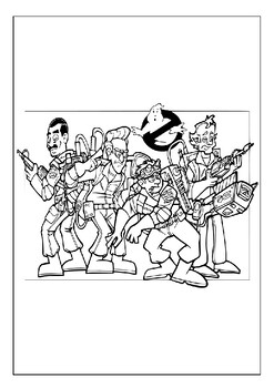 Unlock the magic ghostbusters coloring sheets for artistic expression pages