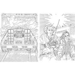 Back to the future the official coloring book â back to the futureâ