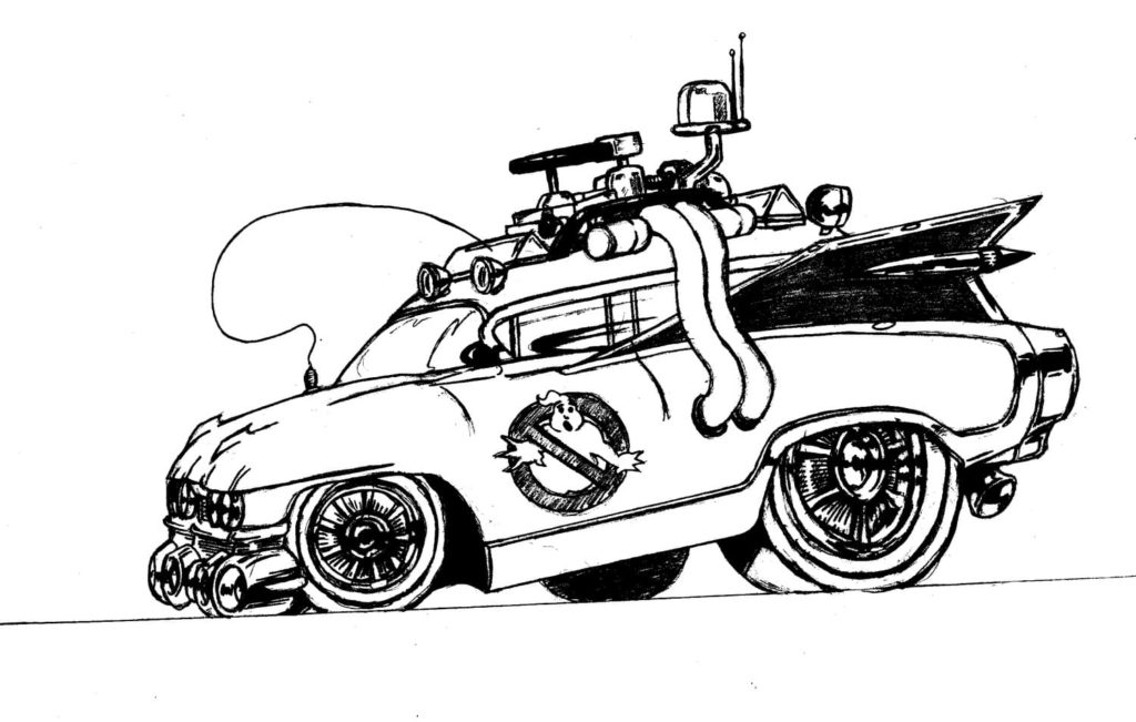 Ghostbusters coloring pages