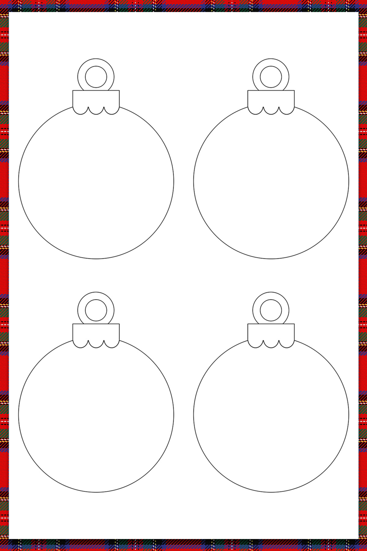 Free printable christmas ornaments for loring