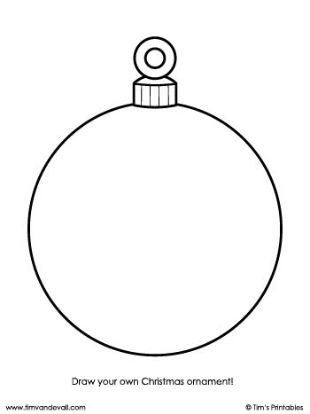 Blank christmas ornament template â tims printables christmas ornament template ornament template paper christmas ornaments