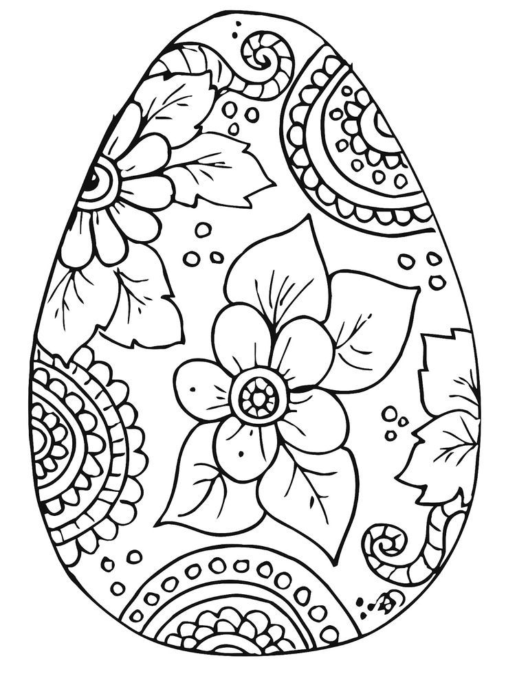 Easter coloring pages for adults