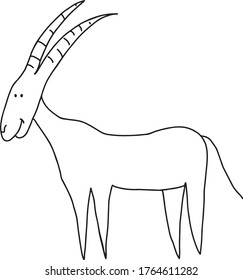 Oryx coloring book images stock photos d objects vectors