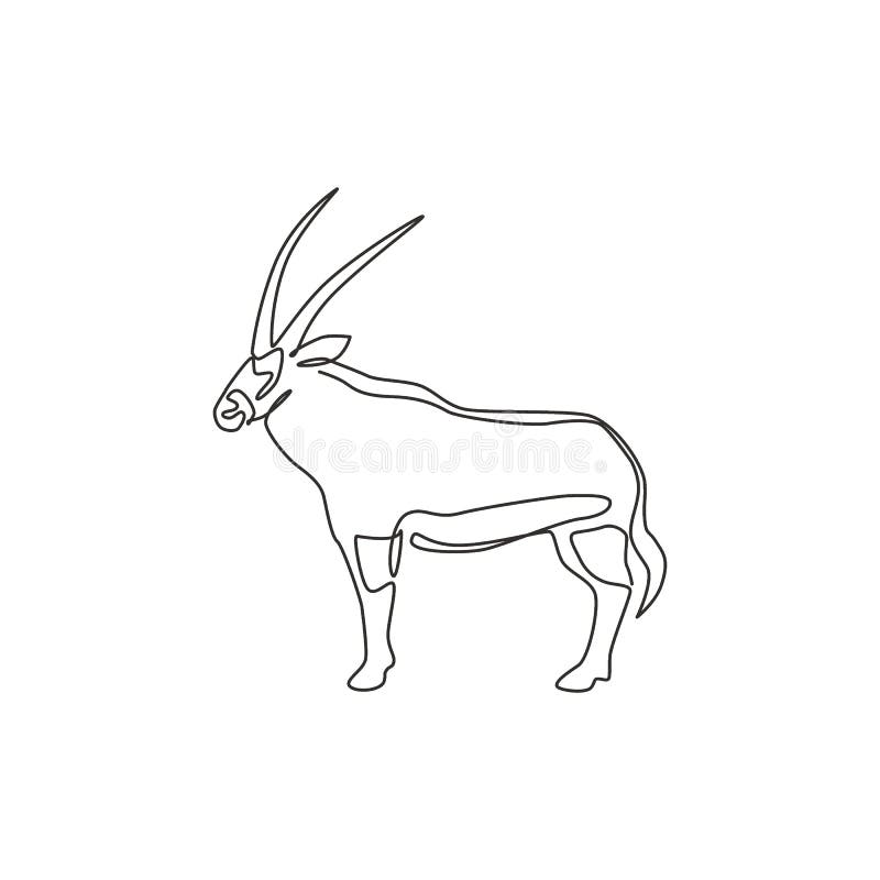 Oryx stock illustrations â oryx stock illustrations vectors clipart