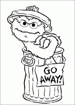 An oscar obsession oscar the grouch coloring pages sesame street coloring pages coloring pages coloring books