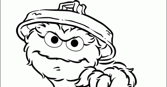 An oscar obsession oscar the grouch coloring pages