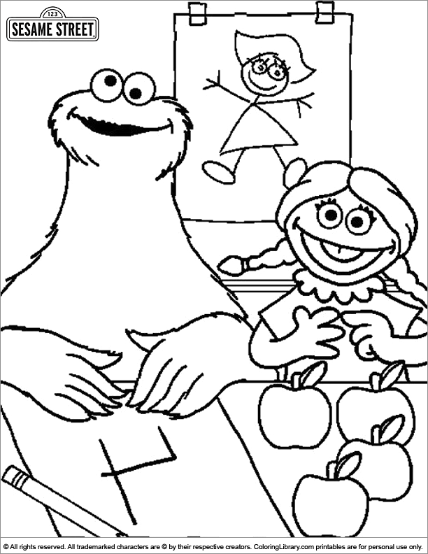 Coloring sheet to print