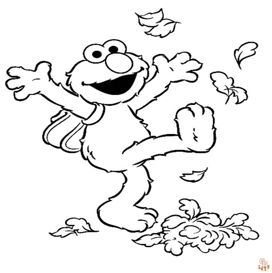 Elmo coloring pages free printable pages for kids