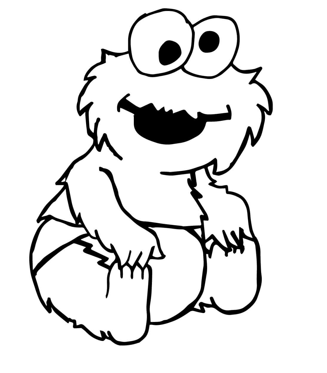 Sesame street coloring pages printable for free download