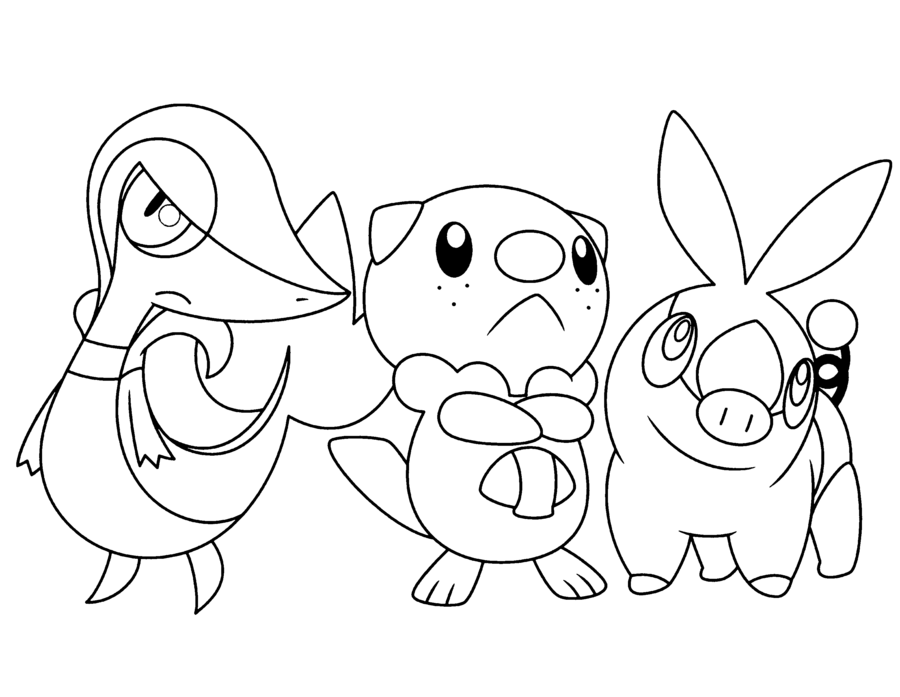 Pokemon snivy tepig oshawott coloring pages sketch coloring page pokemon coloring pages pokemon coloring pokemon coloring sheets