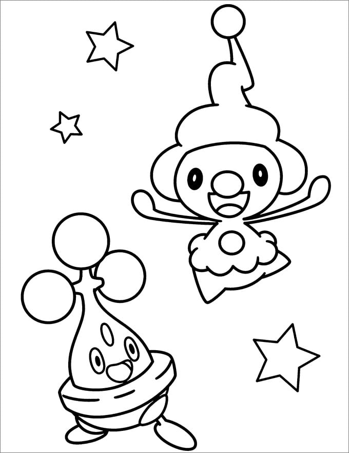 Pokemon coloring pages