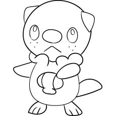 Oshawott pokemon coloring pages pokemon coloring coloring pages