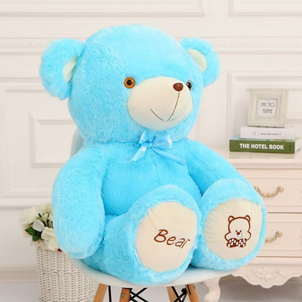 Peluche de oso azul para niãos muãeco de peluche de