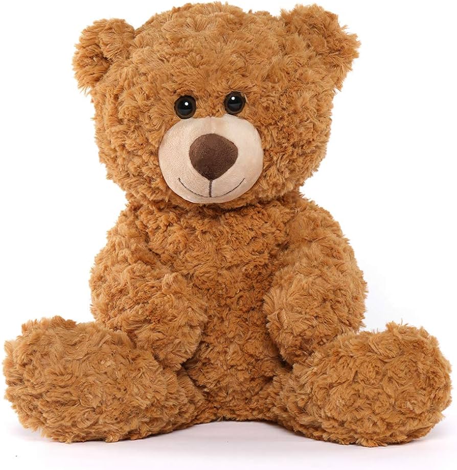 Tezituor oso de peluche pequeão de pulgadas lindo oso de peluche para niãos y niãas marrãn juguetes y juegos