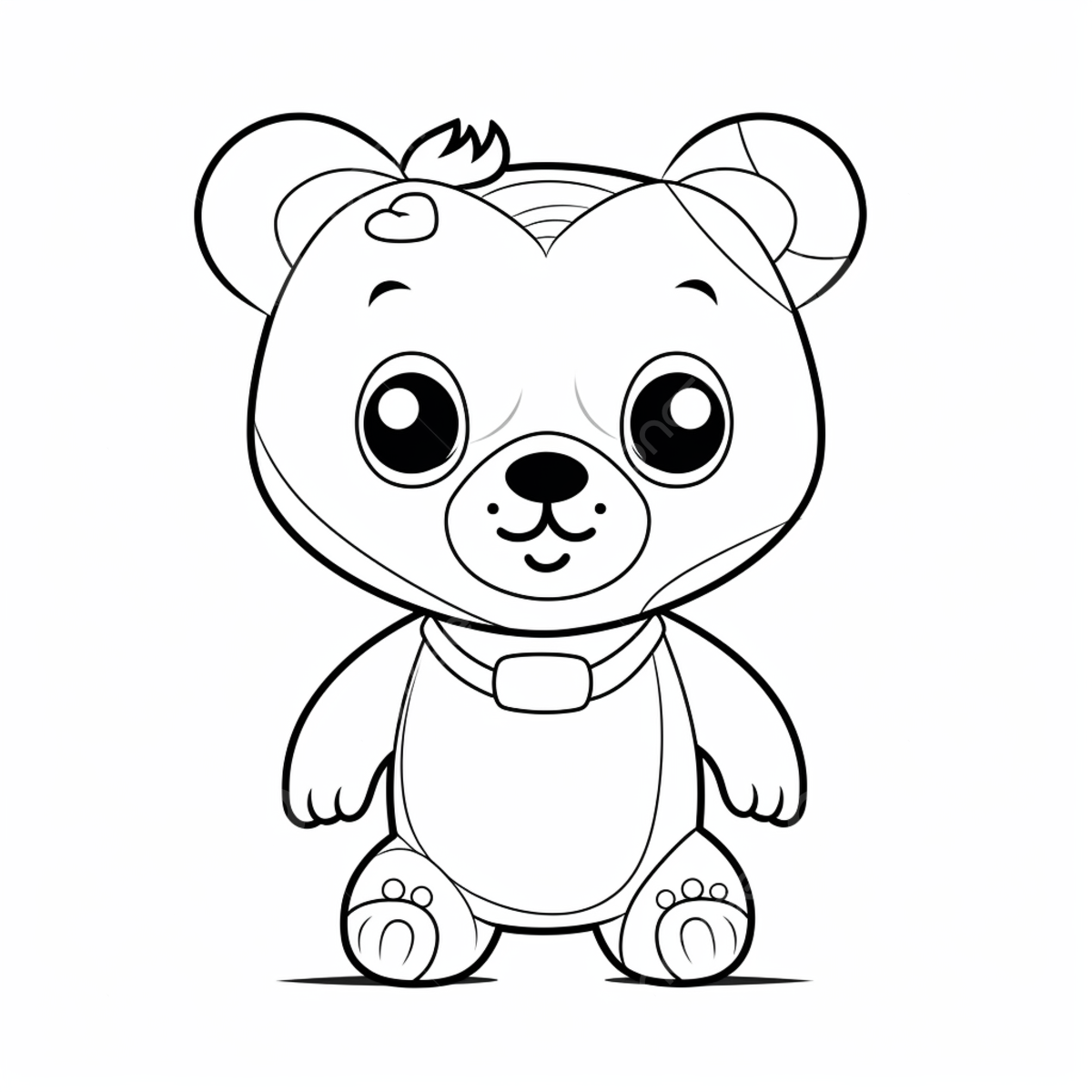 Dibujo de osito peluche para colorear niãos png dibujos dibujo de oso dibujo de anillo dibujo de oreja png imagen para dcarga gratuita