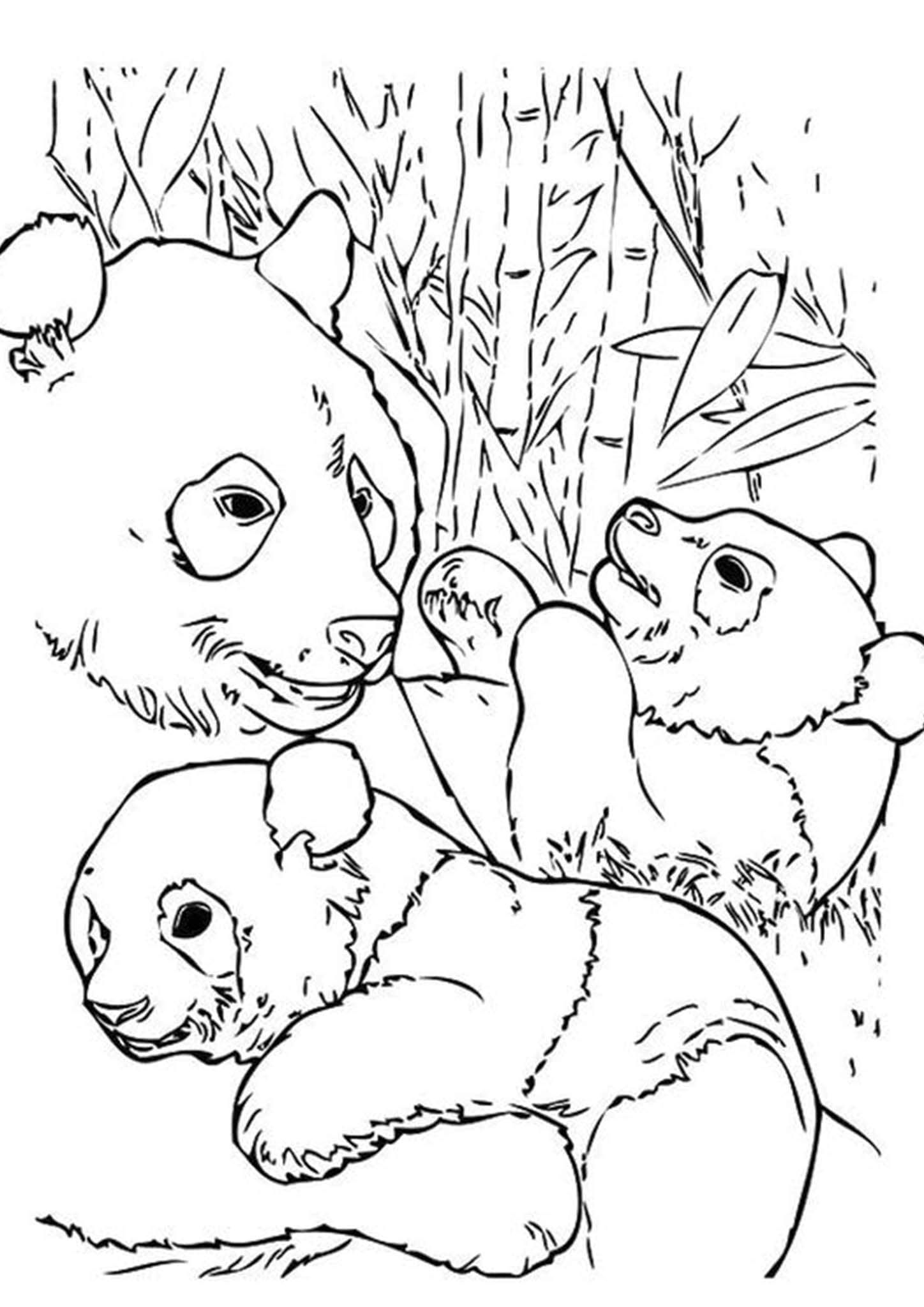 Free easy to print panda coloring pages animal coloring pages be coloring pages panda coloring pages