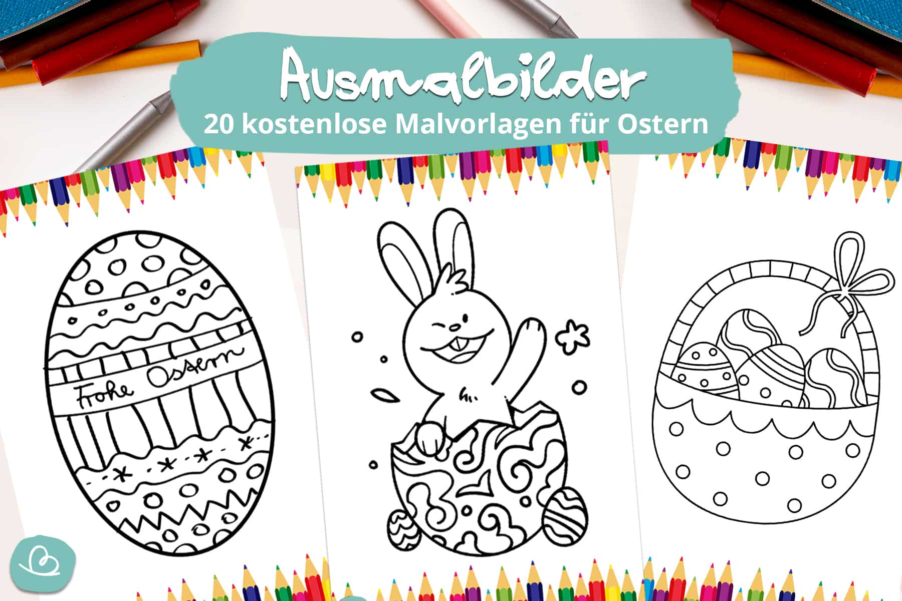 Ausmalbilr zu ostern kostenlose malvorlagen