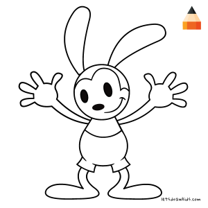 Oswald the lucky rabbit cartoon goodies transparent pngs