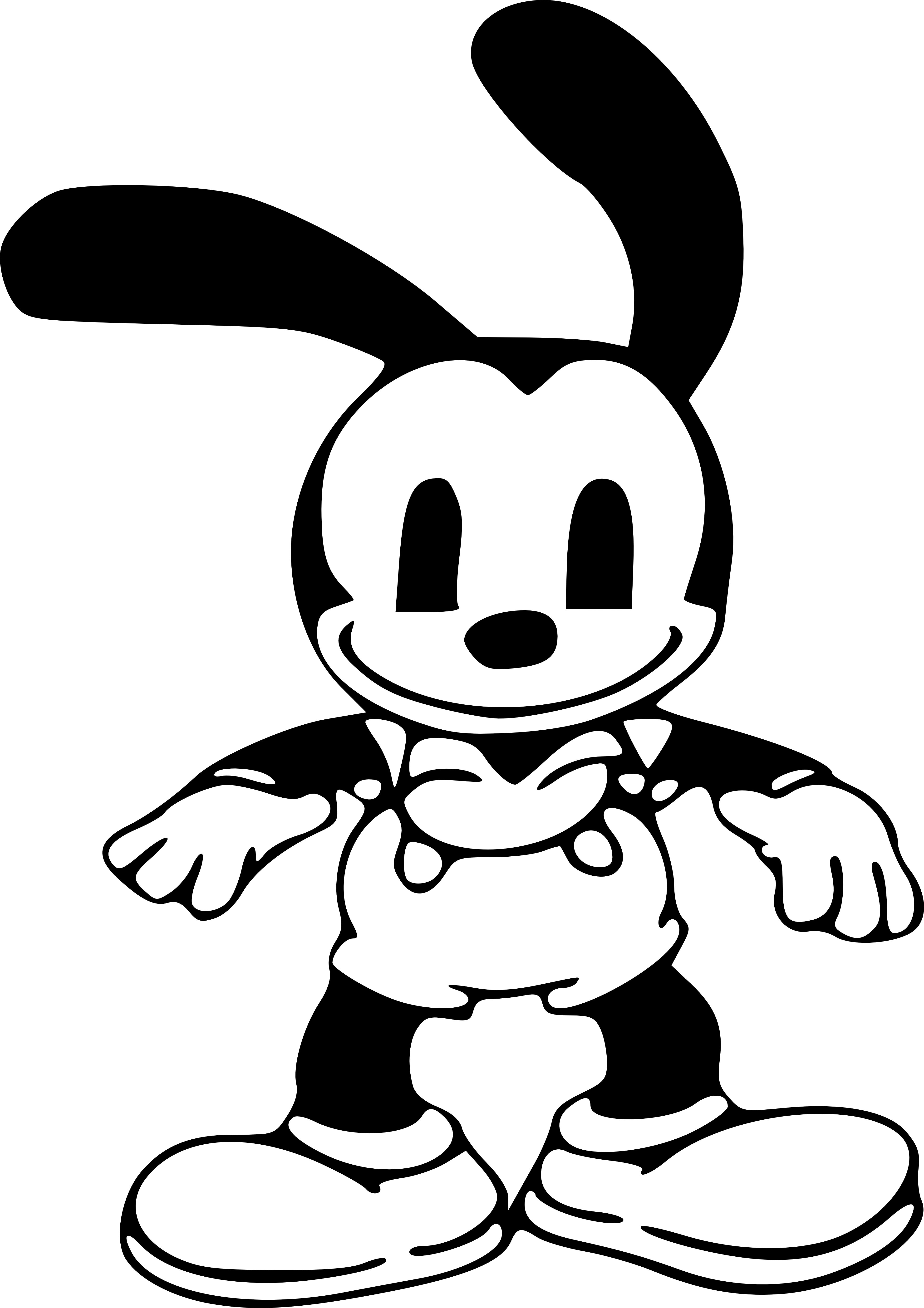 Download oswald the lucky rabbit transparent image hq png image