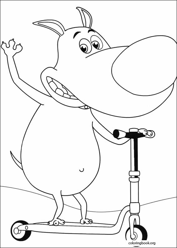 Loopdidoo coloring page