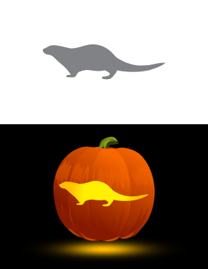 Free printable animal pumpkin stencils page