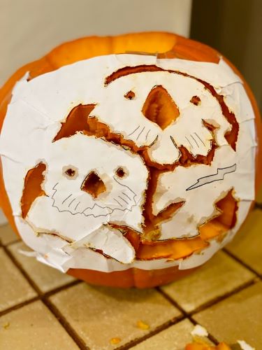 Carve a sea otter jack