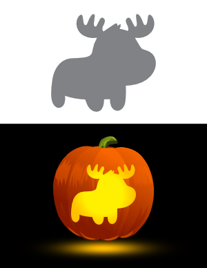 Free printable animal pumpkin stencils page