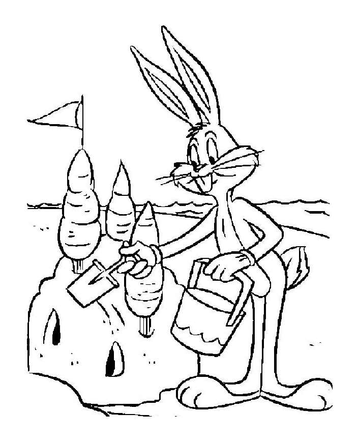 Looney tunes coloring pages for kids