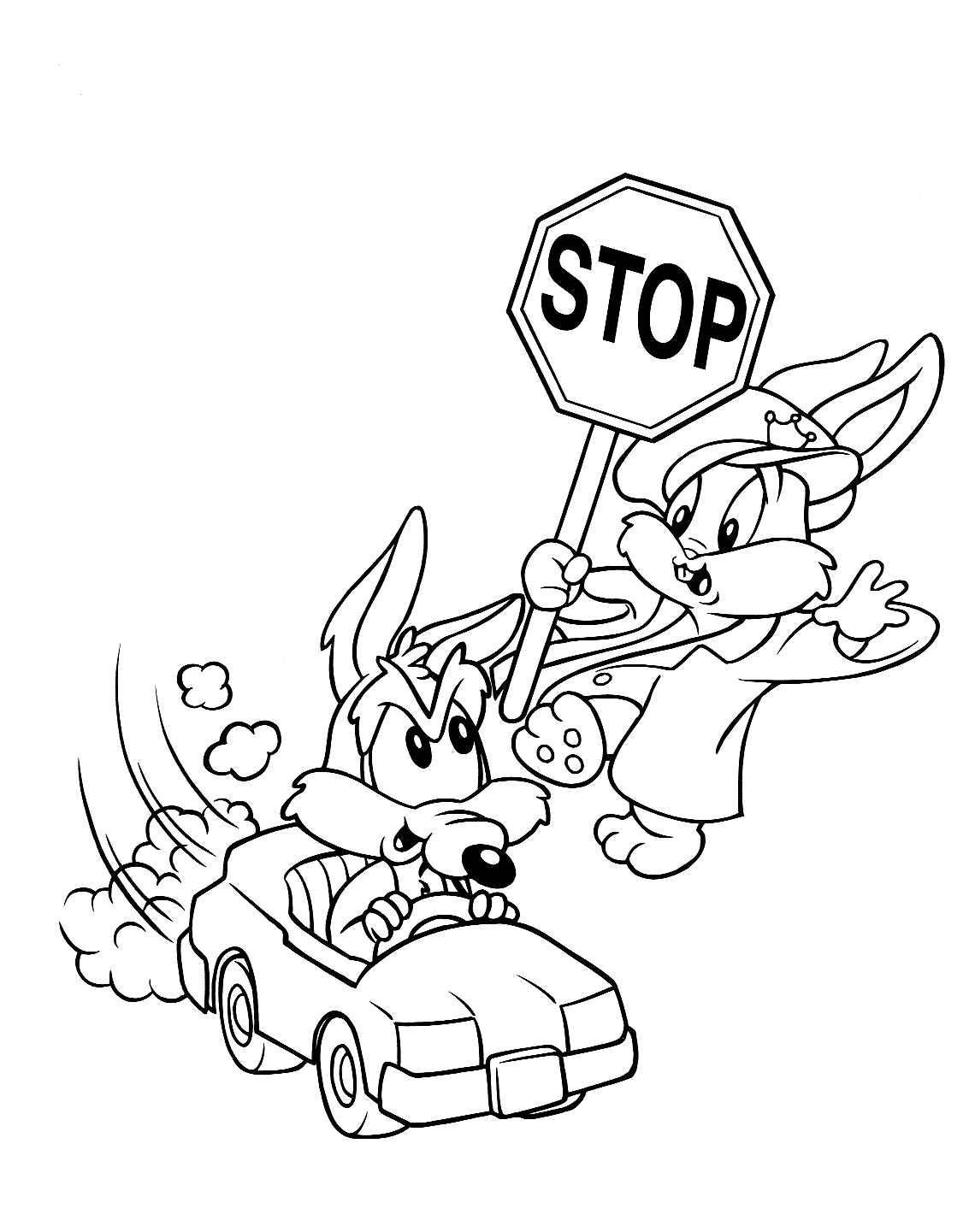 Looney tunes coloring pages to download