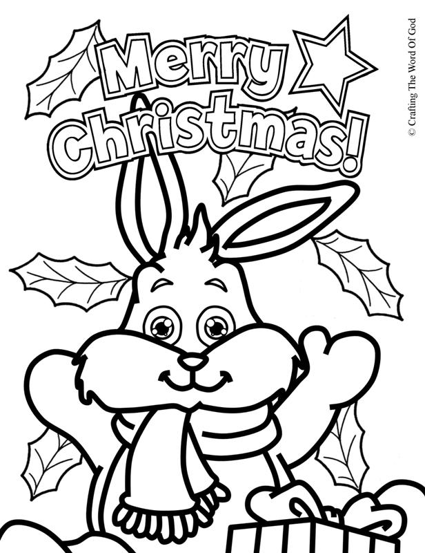 Christmas bunny