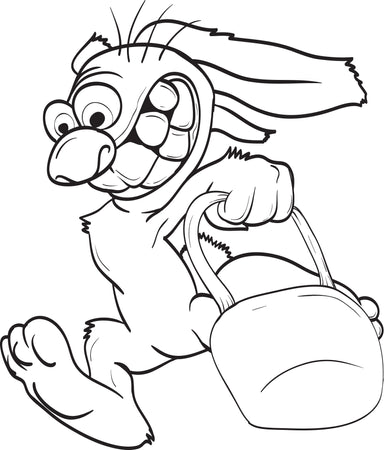 Free easter coloring pages for kids