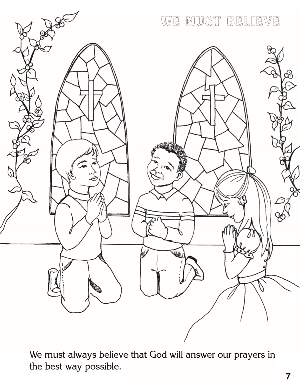 St joseph our father coloring book