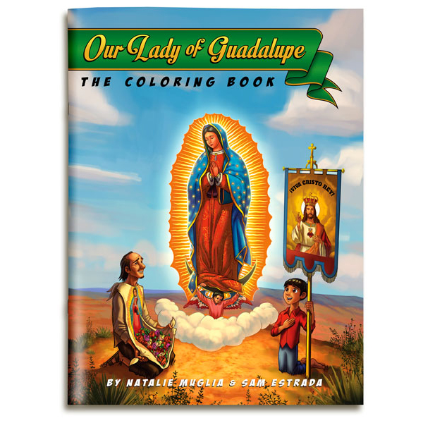 Our lady of guadalupe coloring book