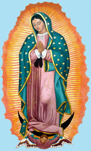 Our lady of guadalupe print