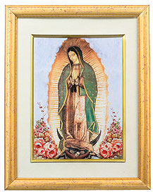 Our lady of guadalupe framed print