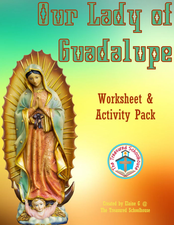 Our lady of guadalupe worksheet and activity pack made by teachers