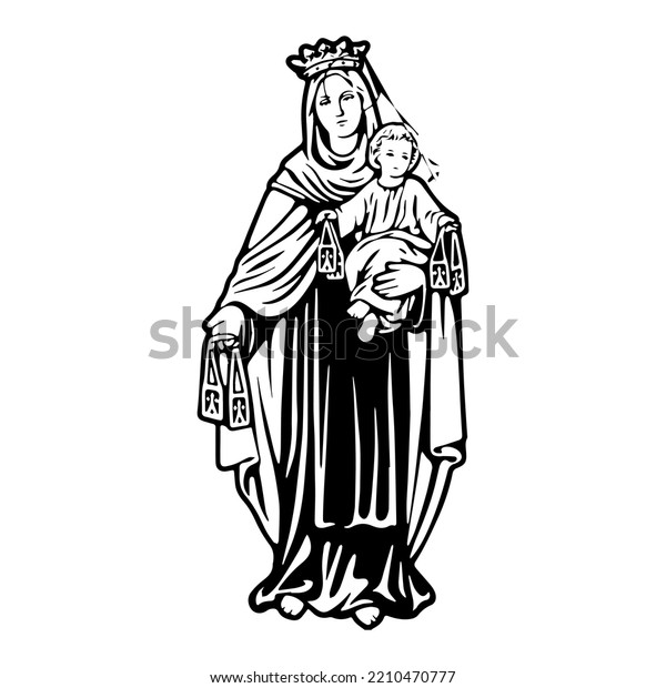 Our lady mount carmel images stock photos d objects vectors