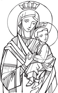 Our lady of perpetual help images â browse photos vectors and video