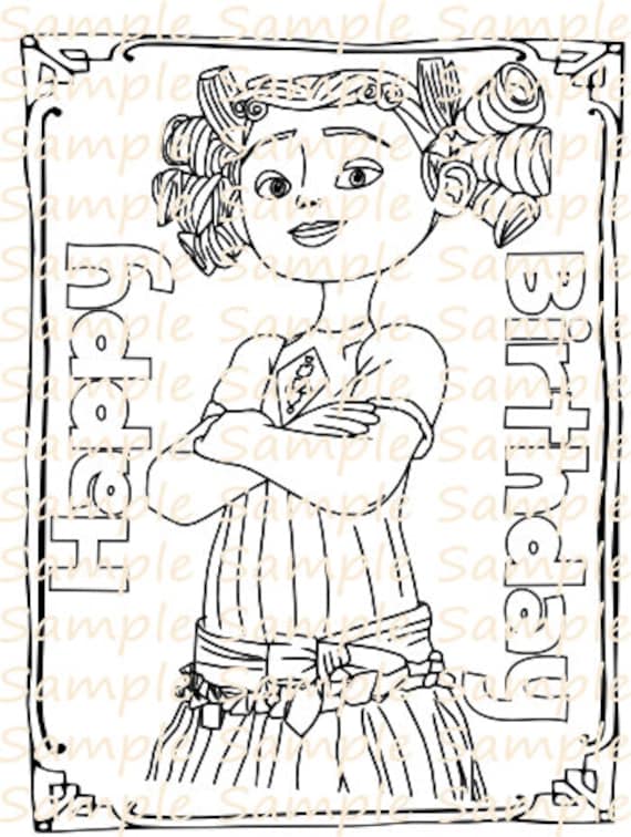 The boxtrolls party favor printable boxtrolls coloring page sheet cute winnie birthday party birthday party supplies printables digital pdf