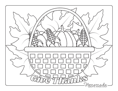 Free printable autumn fall coloring pages