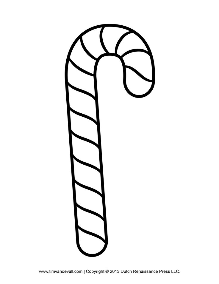 Candy cane template candy cane template candy cane coloring page candy cane crafts