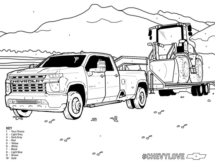 Chevy silverado hd chevy silverado hd silverado hd truck coloring pages