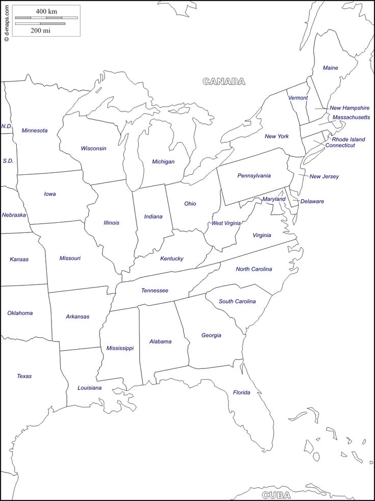 East coast of the united states free map free blank map free outline map free base map boundariâ flag coloring pages american flag coloring page free maps