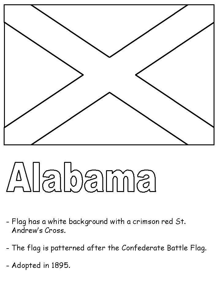 Alabama state flag